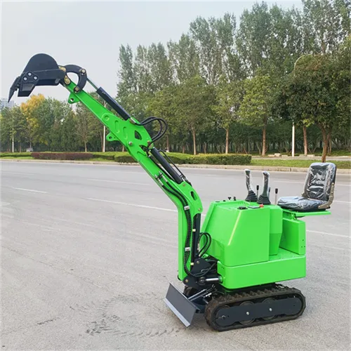 Compact Electric Boom-Swing Digger